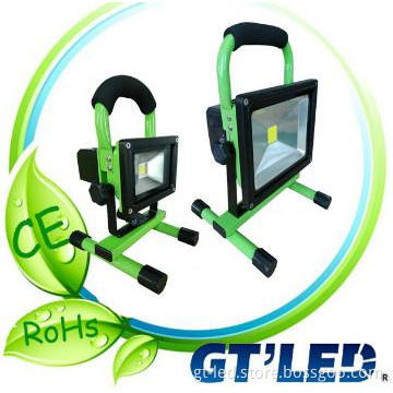 10w Rechargeable flood light,working time last  12hours